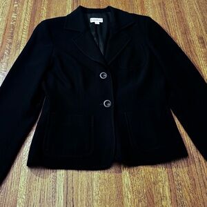 90s Vintage Bebe Blazer Size 6 - Black